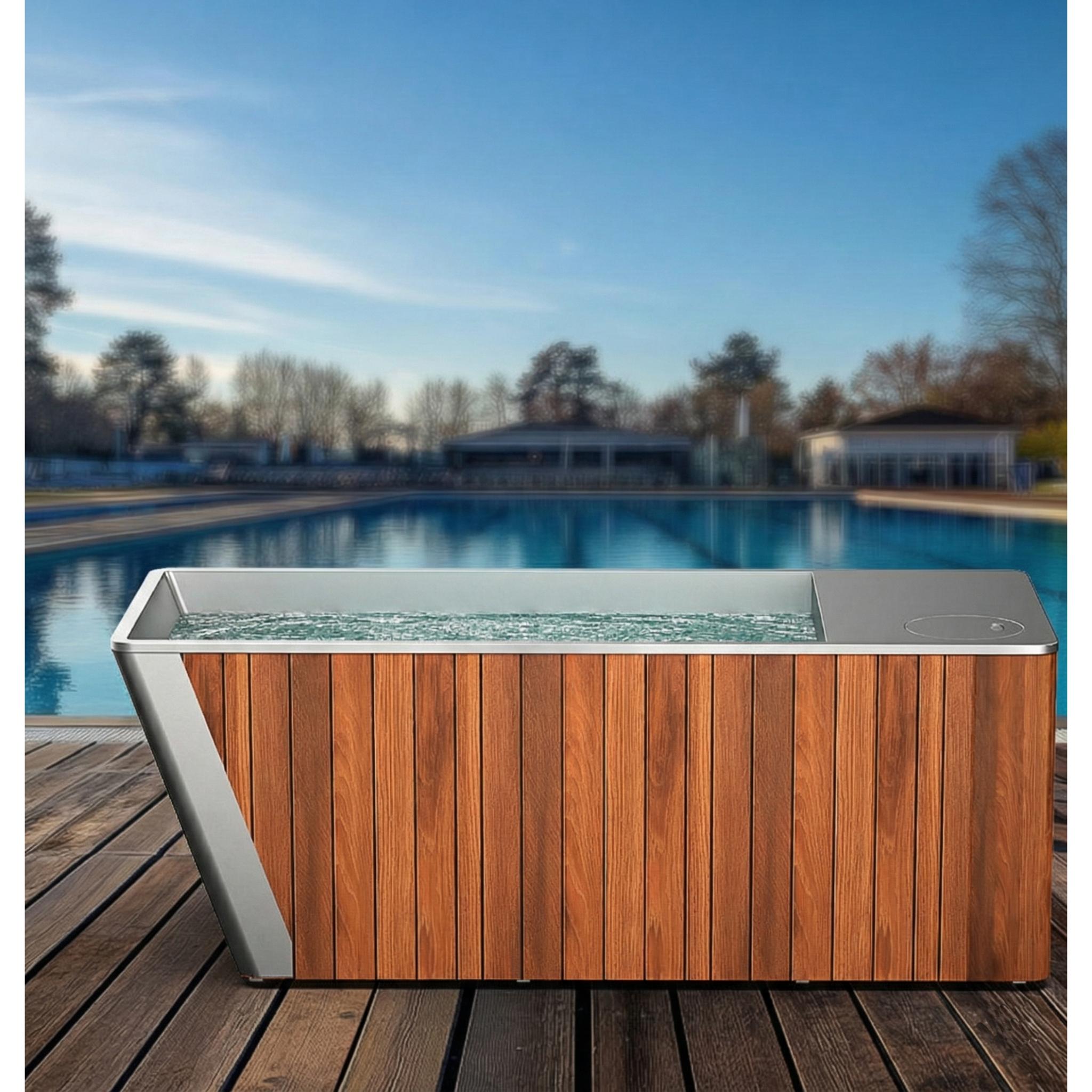 Stainless Steel Liner Portable Ice Bath Chiller With Pump
