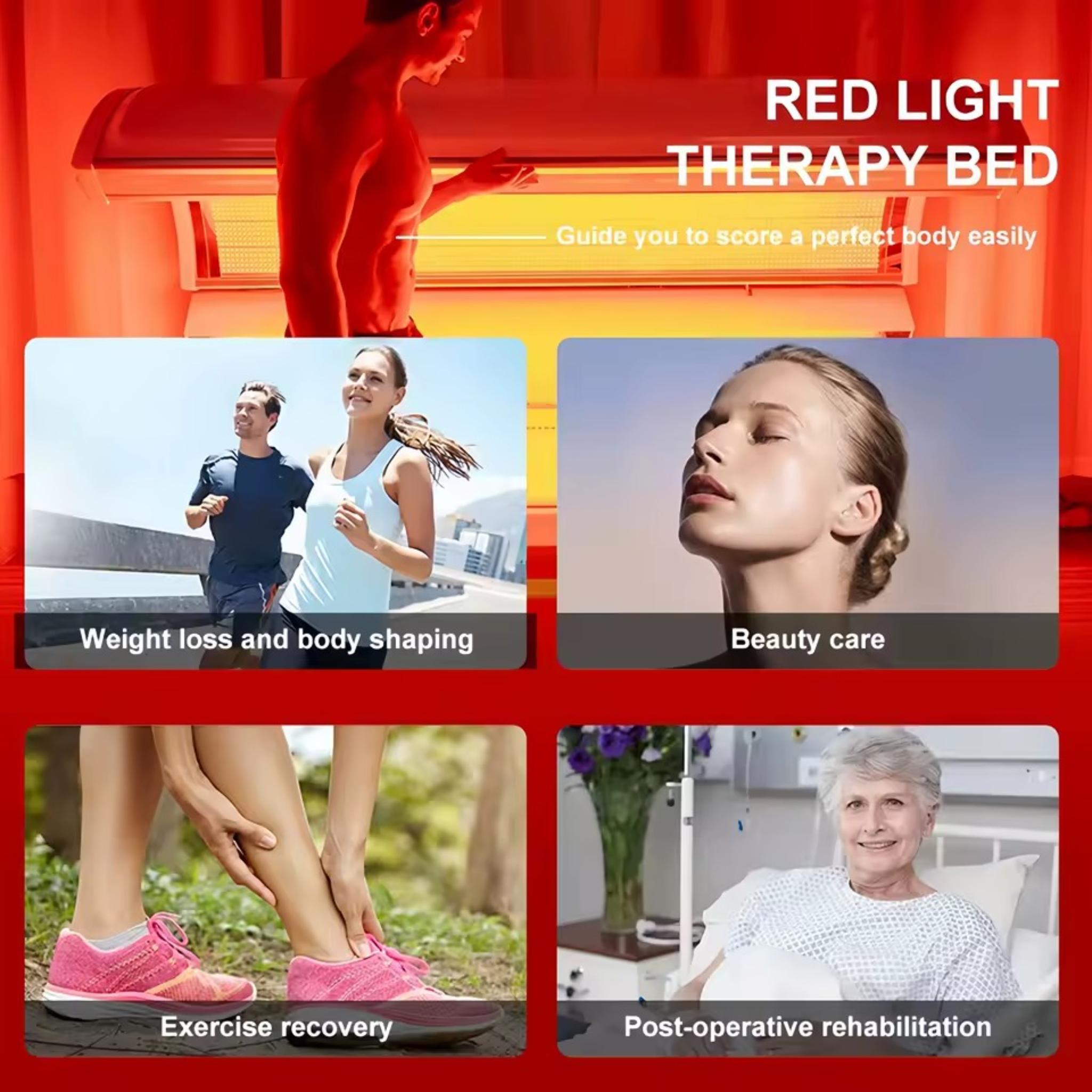 Adjustable Pulse LED Infrared Red Light Therapy Device
