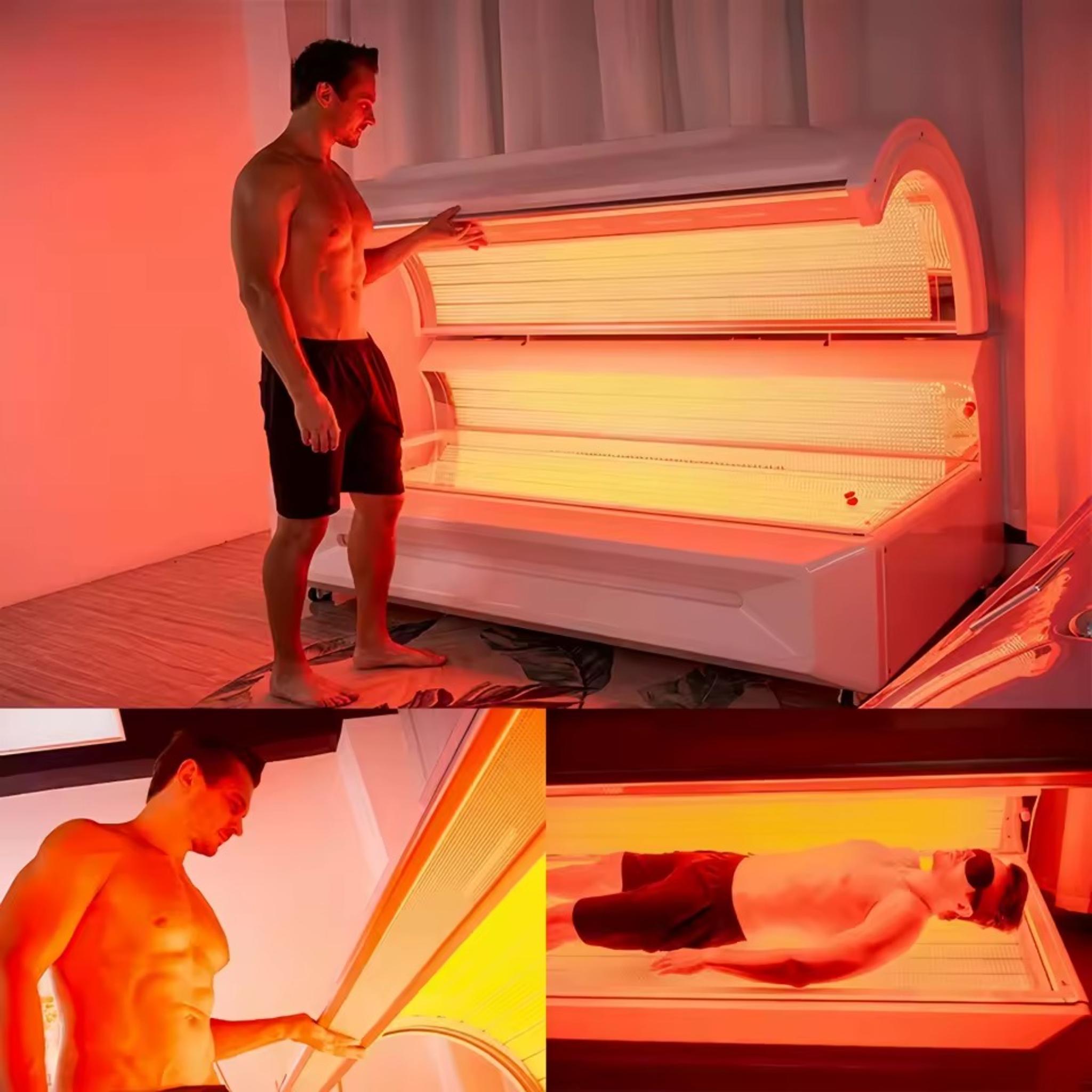 Adjustable Pulse LED Infrared Red Light Therapy Device